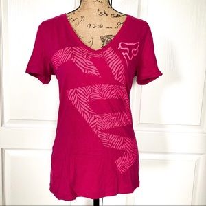 Fox Racing Hot Pink Tee Shirt